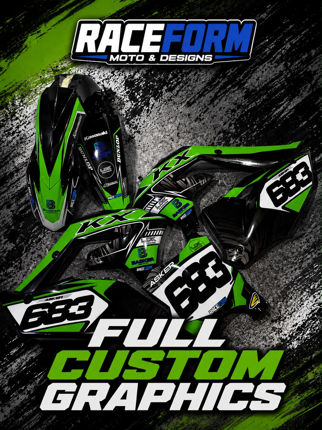 FULL CUSTOM GRAPHICS