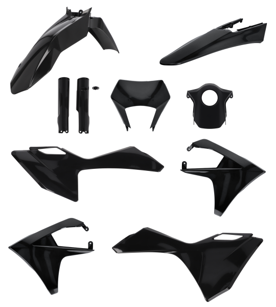 ACERBIS PLASTIC KIT GAS GAS EC 24-27 BLACK