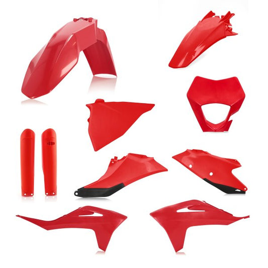 ACERBIS PLASTIC KIT GAS GAS EC ECF 21-23 RED