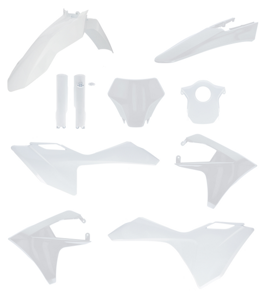 ACERBIS PLASTIC KIT GAS GAS MC 24-27 WHITE