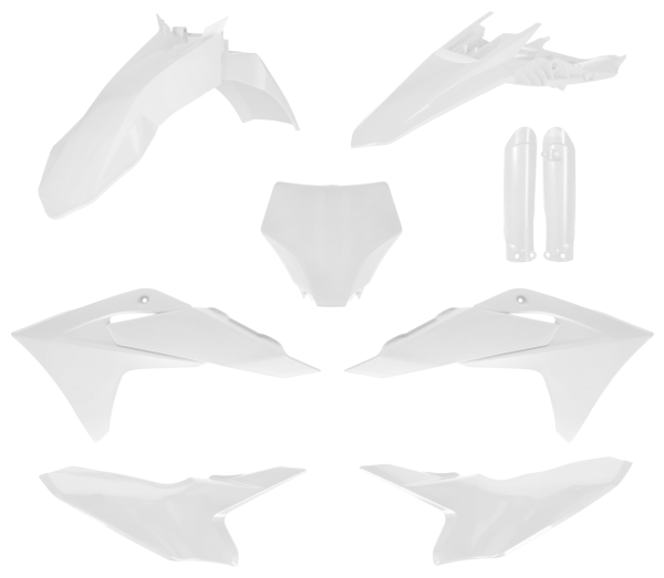 ACERBIS PLASTIC KIT GAS GAS MC50 24-27 WHITE