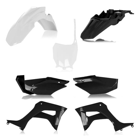 ACERBIS PLASTIC KIT HONDA CRF 110F 19-27 WHITE BLACK