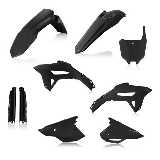 ACERBIS PLASTIC KIT HONDA CRF 250R 22-24 450R 21-24 WHITE/BLACK