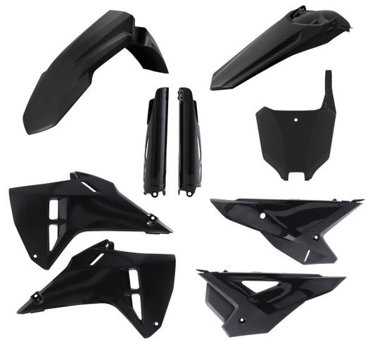 ACERBIS PLASTIC KIT HONDA CRF 250R 25-27 450R 25-26 BLACK