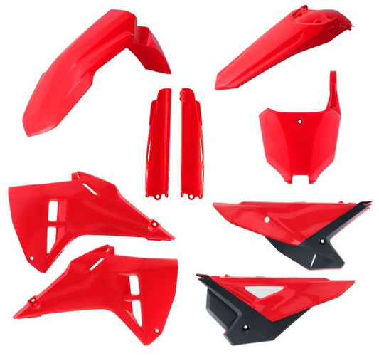 ACERBIS PLASTIC KIT HONDA CRF 250R 25-27 450R 25-26 RED ORIGINAL