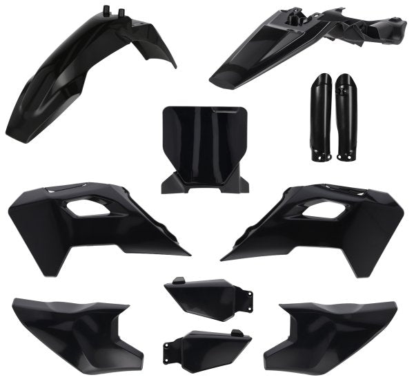 ACERBIS PLASTIC KIT HUSQVARNA TC 50 24-27 BLACK
