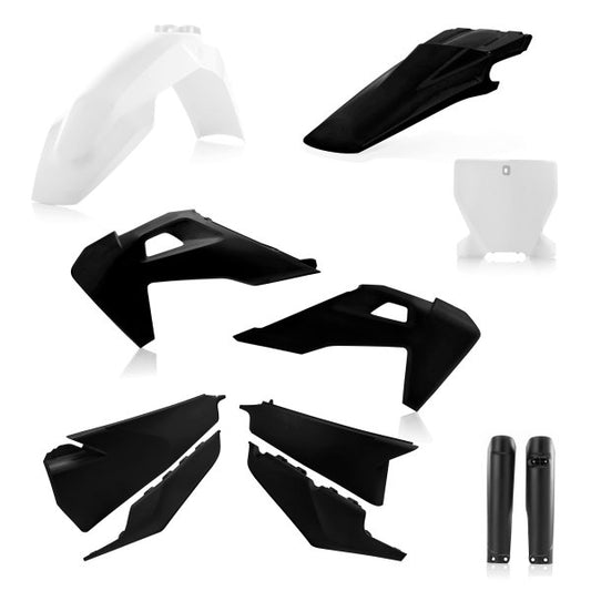ACERBIS PLASTIC KIT HUSQVARNA TC FC 19-22 BLACK
