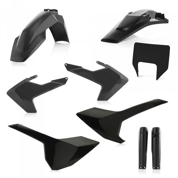 ACERBIS PLASTIC KIT HUSQVARNA TE FE 17-19 WHITE