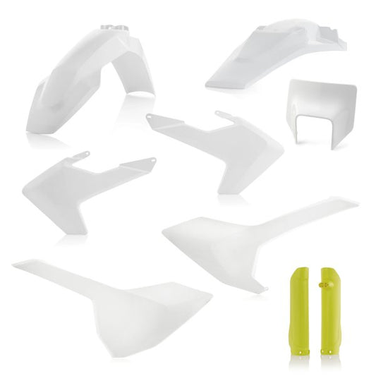 ACERBIS PLASTIC KIT HUSQVARNA TC FC 16-18 WHITE