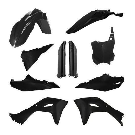ACERBIS PLASTIC KIT KAWASAKI KXF 250 25-26 450 24-26 BLACK