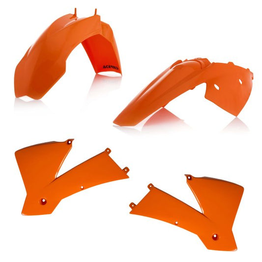 ACERBIS PLASTIC KIT KTM SX 03-04 SXF 04 ORANGE