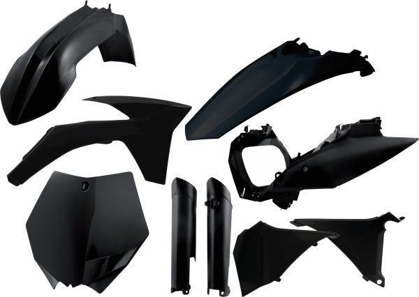 ACERBIS PLASTIC KIT KTM SX 2012 SXF 11-12 BLACK