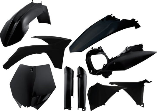ACERBIS PLASTIC KIT KTM SX 2012 SXF 11-12 BLACK