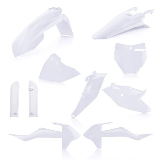 ACERBIS PLASTIC KIT KTM SX85 18-24 GAS GAS MC85 21-24 WHITE