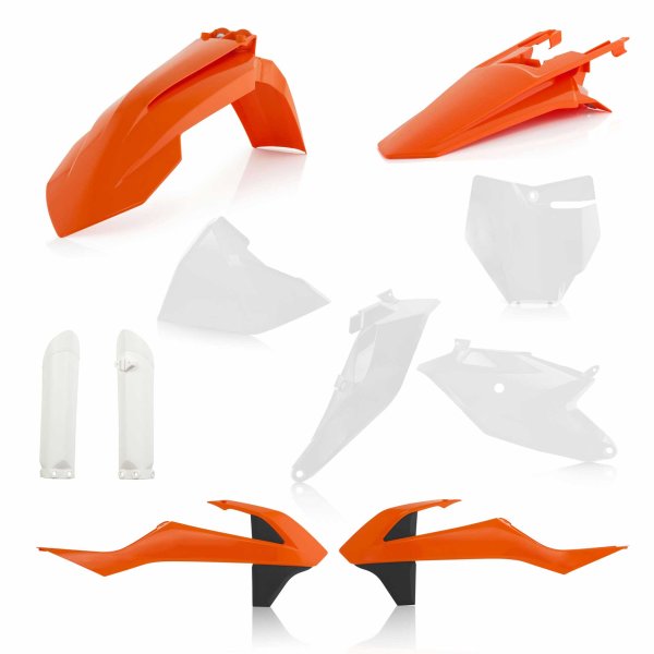ACERBIS PLASTIC KIT KTM SX 65 16-18 WHITE