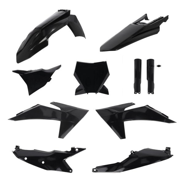 ACERBIS PLASTIC KIT KTM SX SXF 23-24 BLACK