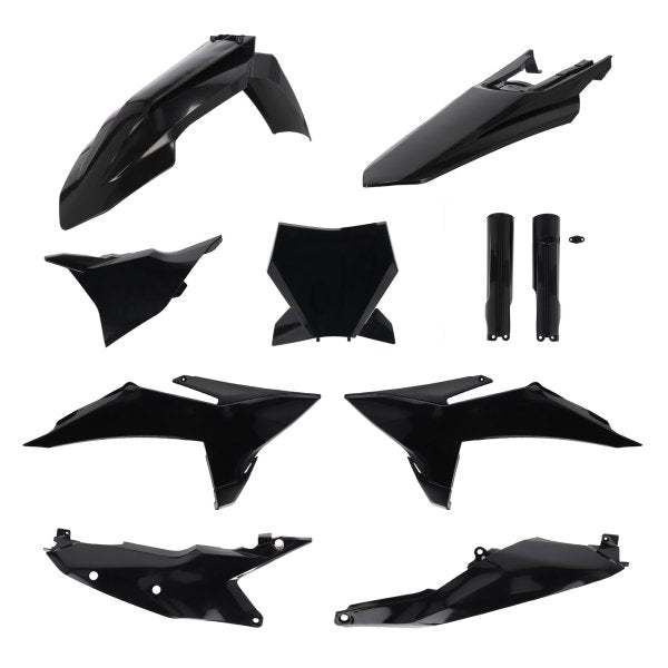 ACERBIS PLASTIC KIT KTM SX SXF 25-27 BLACK