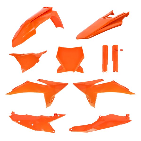 ACERBIS PLASTIC KIT KTM SX SXF 25-27 ORANGE