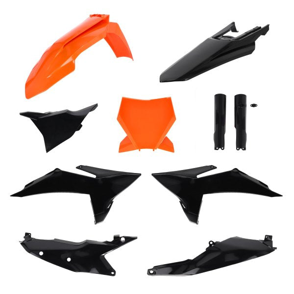 ACERBIS PLASTIC KIT KTM SX SXF 25-27 ORANGE BLACK