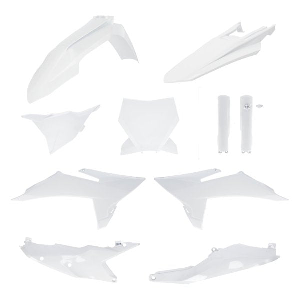 ACERBIS PLASTIC KIT KTM SX SXF 25-27 WHITE