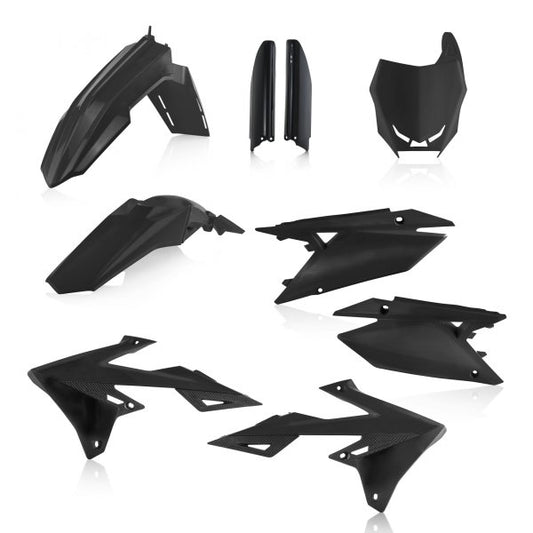 ACERBIS PLASTIC KIT RMZ 250 19-27 450 18-27 BLACK