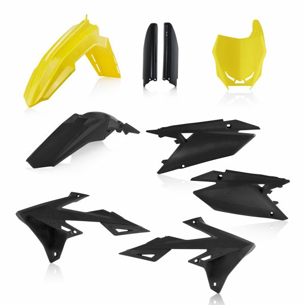 ACERBIS PLASTIC KIT RMZ 250 19-27 450 18-27 YELLOW BLACK