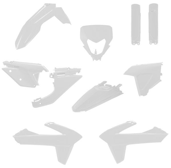 ACERBIS PLASTIC KIT SHERCO SE SEF 25-27 WHITE