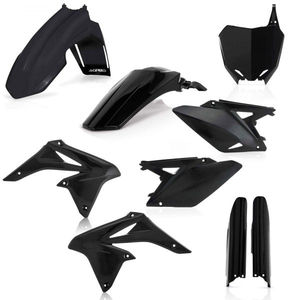 ACERBIS PLASTIC KIT SUZUKI RMZ 250 10-18 BLACK