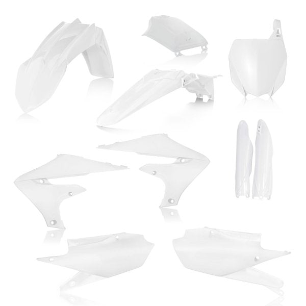 ACERBIS PLASTIC KIT YZF 250 19-23 450 18-22 WHITE
